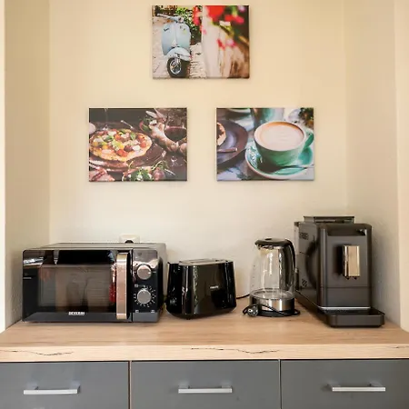 Appartement Grosses Fuer 6 - Gasgrill Citynah Parken Lippstadt