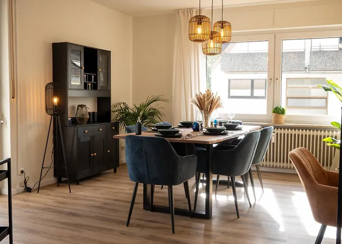 Grosses Fuer 6 - Gasgrill Citynah Parken Apartment Lippstadt